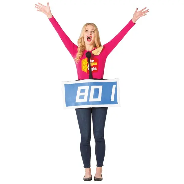 Price is Right Blue Contestant Costume
