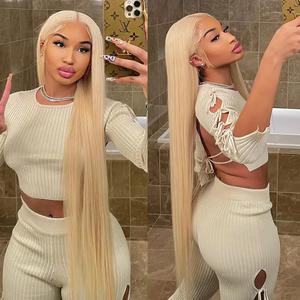 Pizazz Hair 613 Blonde Lace Front Wig Human Hair 13X4/13x6 HD Transparent Lace Front Wigs Human Hair 613 HD Straight Lace Frontal Wigs Human Hair with Pre Plucked Natural Hairline
