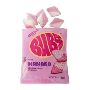 BUBS Sour Strawberry Vanilla Diamonds