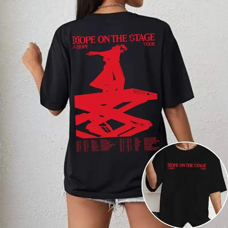 J-Hope Hope On The Stage Tour T-shirt, Hope On The Street Shirt, J Hope World Tour Shirt, BTS Hobi Shirt, J Hope Shirt, BTS Army Gift