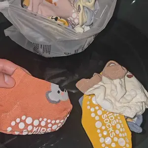 Baby Anti-Slip Socks 12 Pairs Pack, Soft Fabric Cartoon Design, Unisex Infant Toddler Floor Socks for Fall Winter Spring Summer