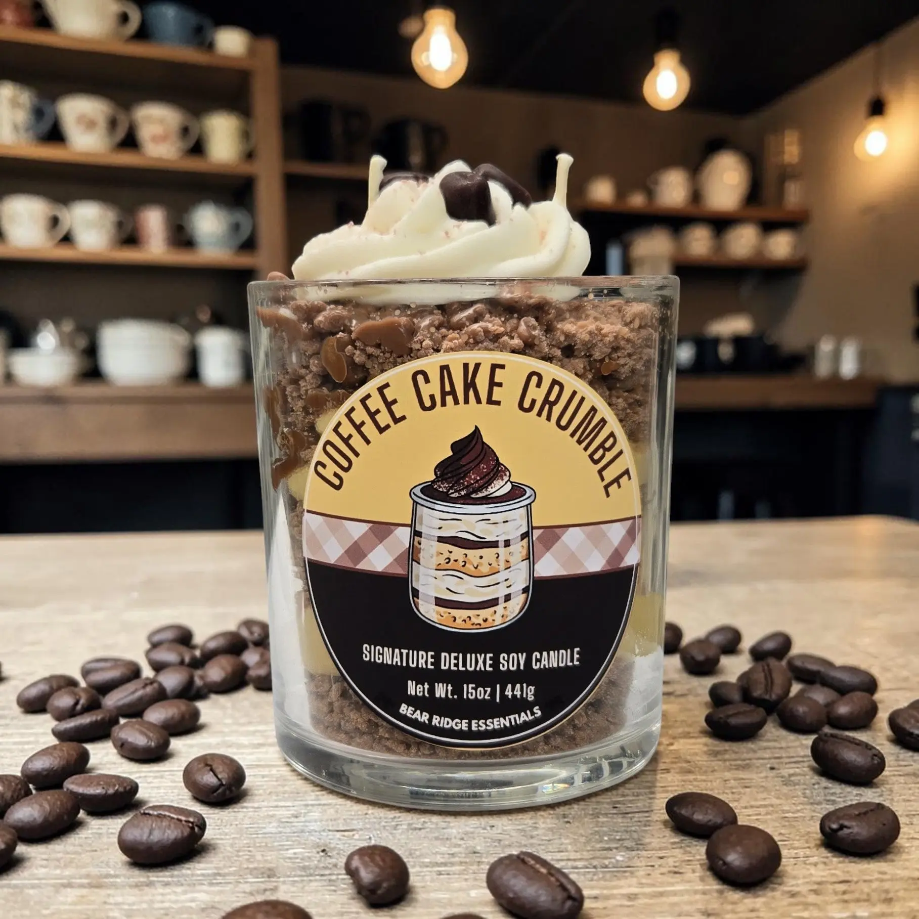 Coffee Cake Crumble- Signature Deluxe Candle