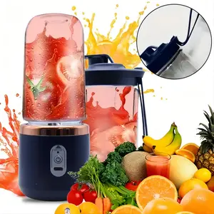 Portable Rechargeable Juicer, Small Electric Juice Cup, Household Multifunctional Juicing Machine, Type-C Charging, Portable Juicer Blender