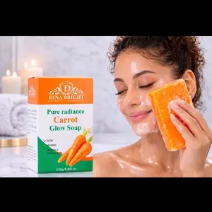 PURE RADIANCE CARROT GLOW SOAP.