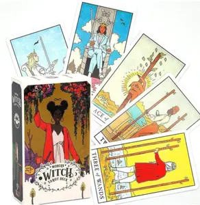 Modern Witch Tarot Playing Cards for Divination with Unique Illustrations - Made in China