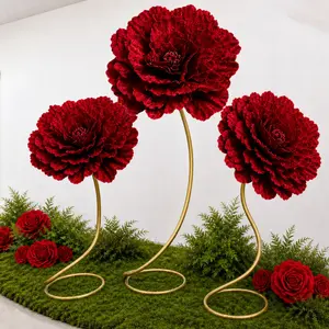 32ft Gold Flexible PVC Pipe with Cutter – Bendable Tubing for Artificial Flower Installations, Balloon Arches & Event Decor