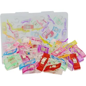 Sewing Clips for Fabric and Quilting, 40 count Embroidery Clips of Sewing Products for Sewing Supplies and Accessories