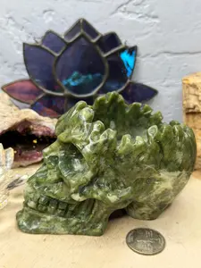 Serpentine Skull Planter