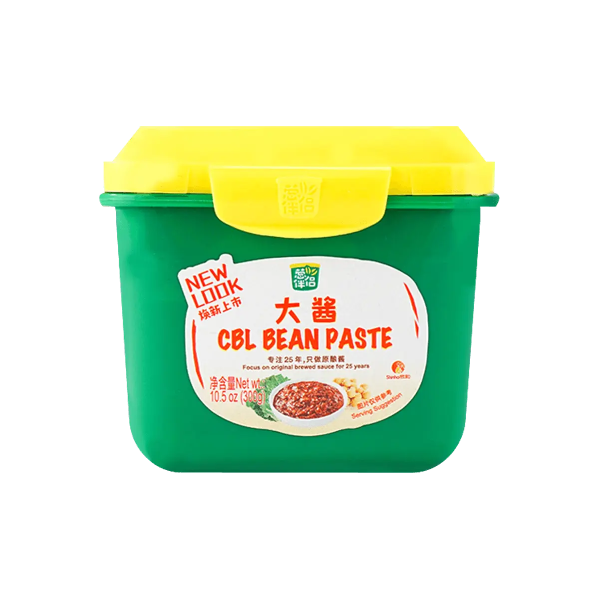 XINHE Congbanlv Fermented Bean Paste 300g - Healthy Dipping Sauce for Vegetables, Authentic Chinese Condiment