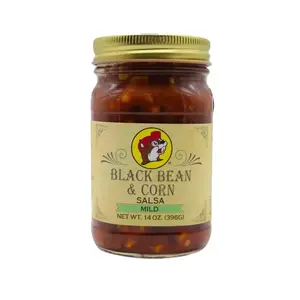 Buc-ee's Black Bean & Corn Salsa - Mild 14 oz Premium Ingredients Versatile Usage Perfect for Dishes with Savory Black Beans and Sweet Corn Kernels - Flavor
