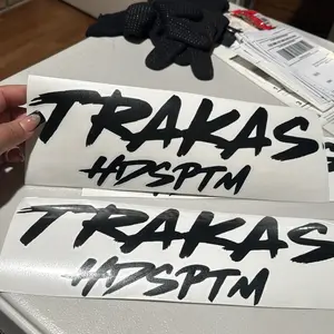 Trakas car decal