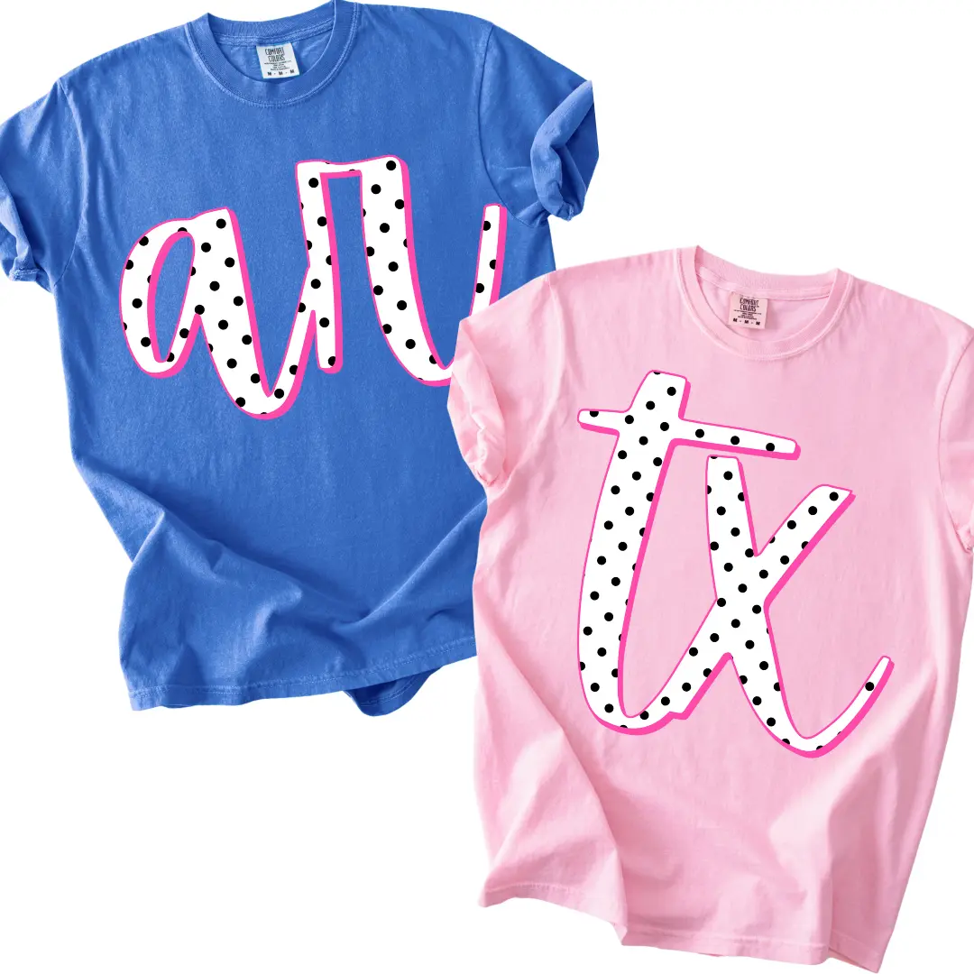 Trendy State Shirt, Polka Dot State Tee, Custom State Shirt, Comfort Colors Graphic Tee, Oversized Summer Shirt, Texas Tee