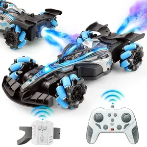 Remote Control Stunt Car RC Rolling Car, Double-Sided Driving, Rechargeable 360° Spin Drift, All-Terrain, High-Speed Drift