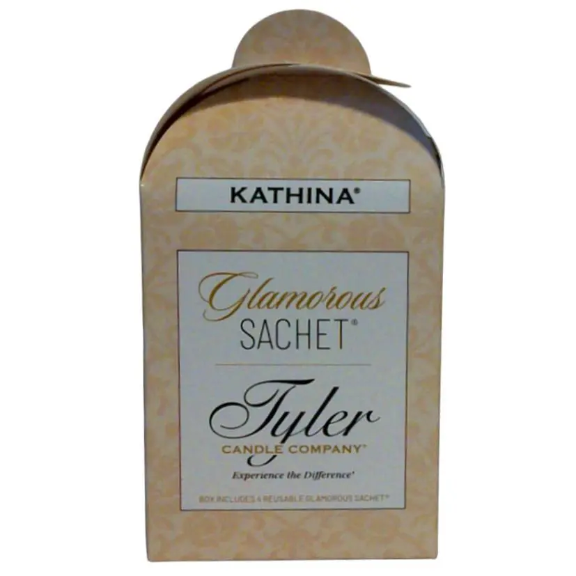 Tyler Candle Company Glamorous Fragrances Pouch Set - Kathina Citrus Floral Scent, Reusable Washable Home & Laundry Pouch, Dramatic Aroma Freshener for Trash Can, Multiple Uses