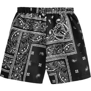 Kids Boho Paisley Print Set |   Short Sleeve T-Shirt & Shorts for Boys