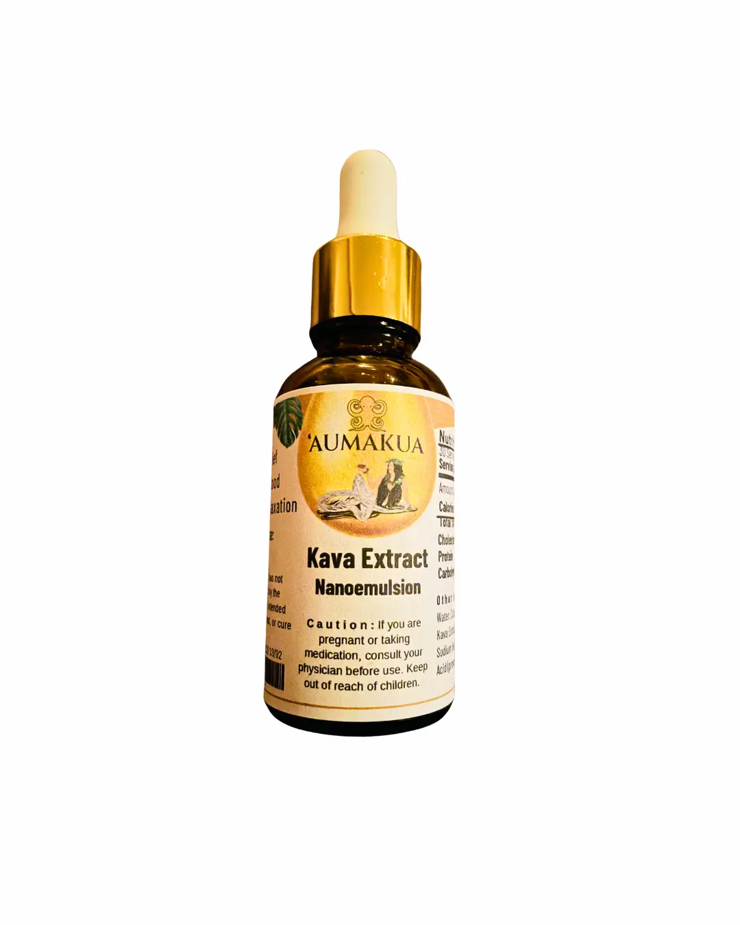 Liquid Nanoemulsion Kava Extract · 31% Kavalactones · Fast-Acting Drops
