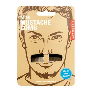Mini Mustache Comb