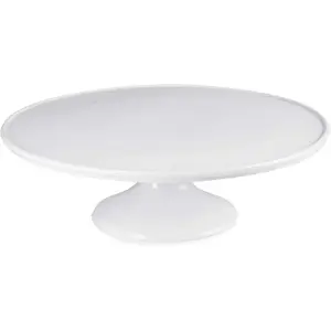 Porcelain Cake Stand, Round Dessert Display, Elegant White Cupcake Holder for Celebrations, Weddings, Parties – Versatile Serving Platter