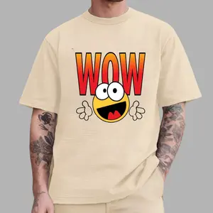 WOW Emoji Shirt Funny Reaction Tee Going Viral Right Now