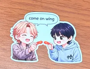 “Come on wing” Sticker