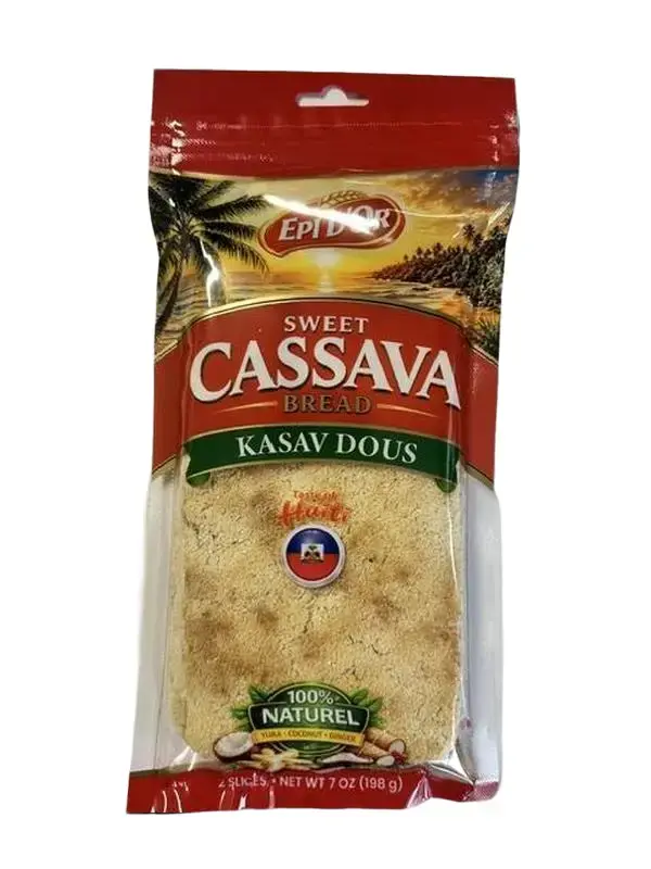 Sweet Cassava Bread, Plant-Based Gluten-Free Snack for Daily Munching