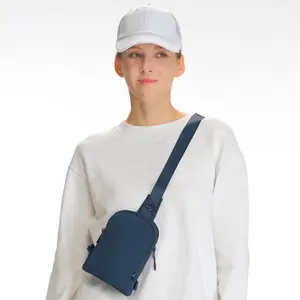 C.C Unisex Double Pocket Sling Bag – Versatile, Stylish, and Perfectly Designed for Easy Access and Hands-Free Convenience on the Go