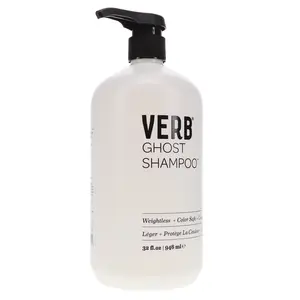 Verb Ghost Shampoo 32 oz Weightless Moisture for All Hair Types Vegan Sulfate-Free Color-Safe Formula