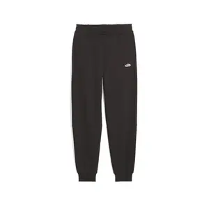PUMA Mens Wardrobe Essentials Suede Sweatpants Casual - Black