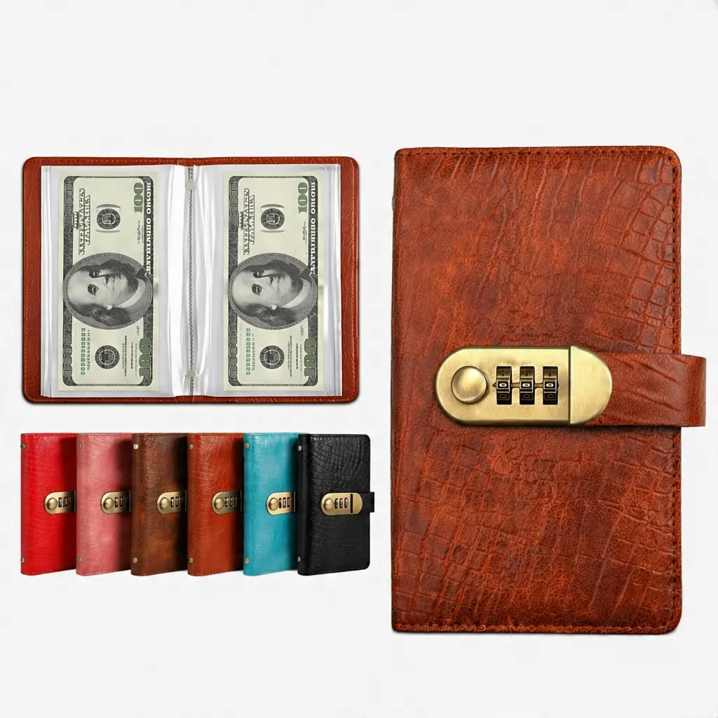 Saving Challenge Coin Envelope Budget Book – Cash Savings Goal Planner ($5050) with Daily Savings Tracker, Habit Building System, Personal Finance Organizer, Budget Binder for Money Management & Consistent Saving Habits, Gift for Adult
