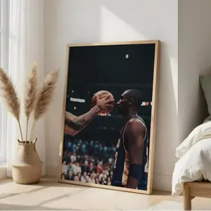 Kobe Bryant “Lock In” Poster, Motivational Basketball Wall Art,  Lakers Legend Print for Gym, Studio, or Game Room ( Unframed - Print Only )