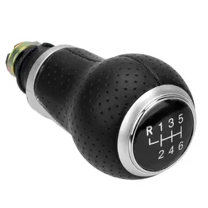 Car Gear Shift Knob 5/6 Speeds 12mm For Audi A4 B6 B7 B8 A6 S4 8K A5 8T Q5 8R S Line Ibiza 6J Seat Leon Mk1 Passat Golf Car Accessories