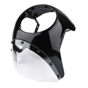 Motorcycle accessories retro motorcycle modified head cover, fairing, headlight cover, pig head cover, fairing
