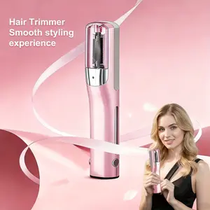 USB Rechargeable Wireless Hair Trimmer, Automatic Hair Clipper, Women's Split End Trimmer, Automatic Detachable Hair Clipper, Suitable For Damaged Hair Care, Removing Split Ends And Broken Hair, Ideal Gift For Women, Daily Styling Tool