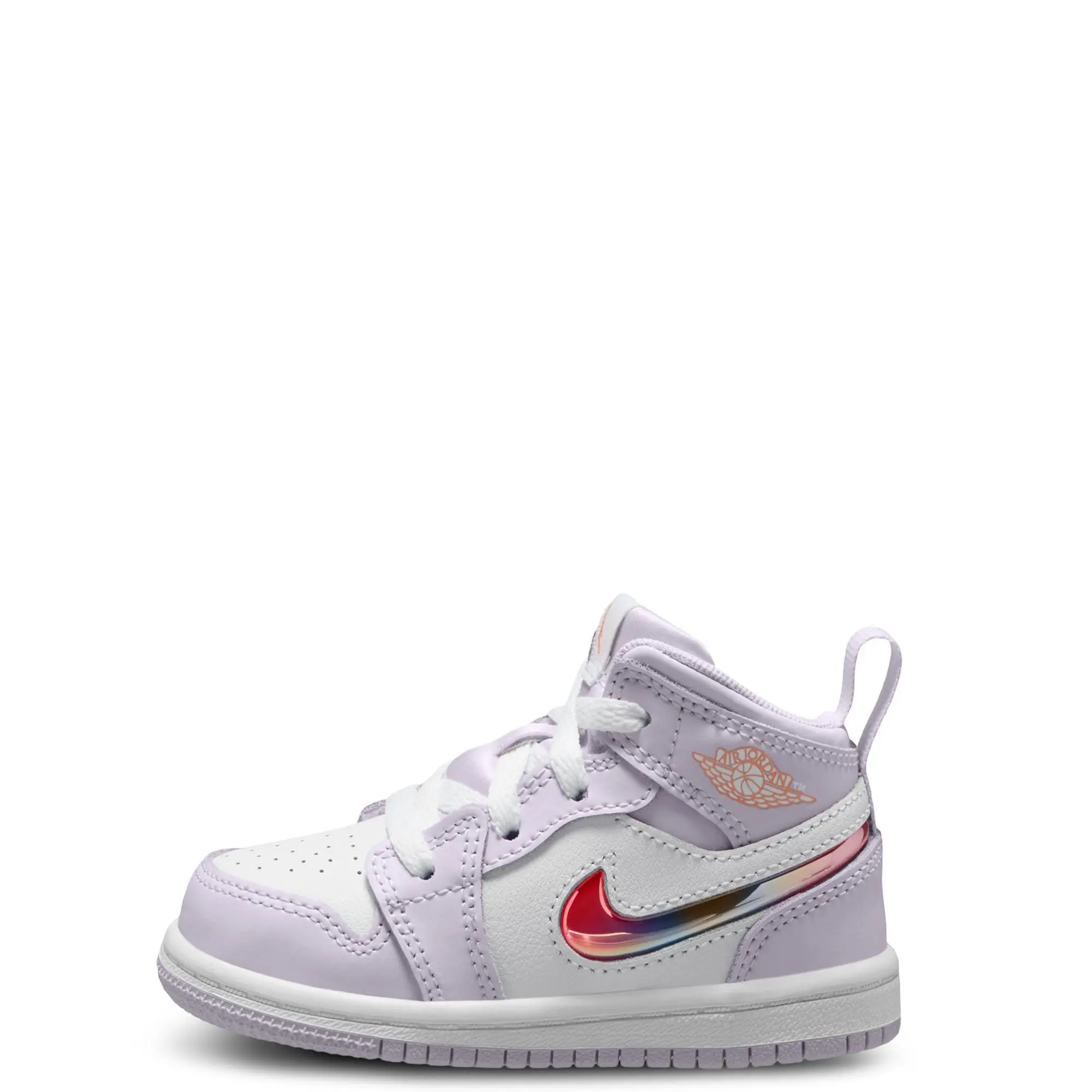 Toddler's Jordan 1 Mid SE Barely Grape/Atomic Pink-White (IM4421 500)