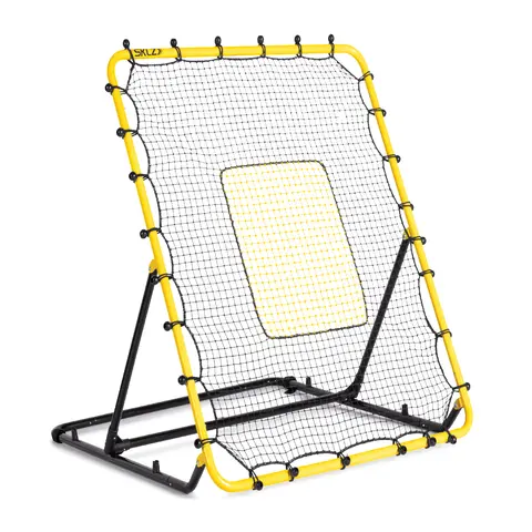SKLZ Unisex Fielding Trainer - Adjustable Baseball Softball Rebounder Net, 3 Ball Return Angles, 4x4.5ft Portable Training Equipment, Easy Adjustments, 12 Months Validity, for Baseball Players Pre-Game Warmup & Solo Practice