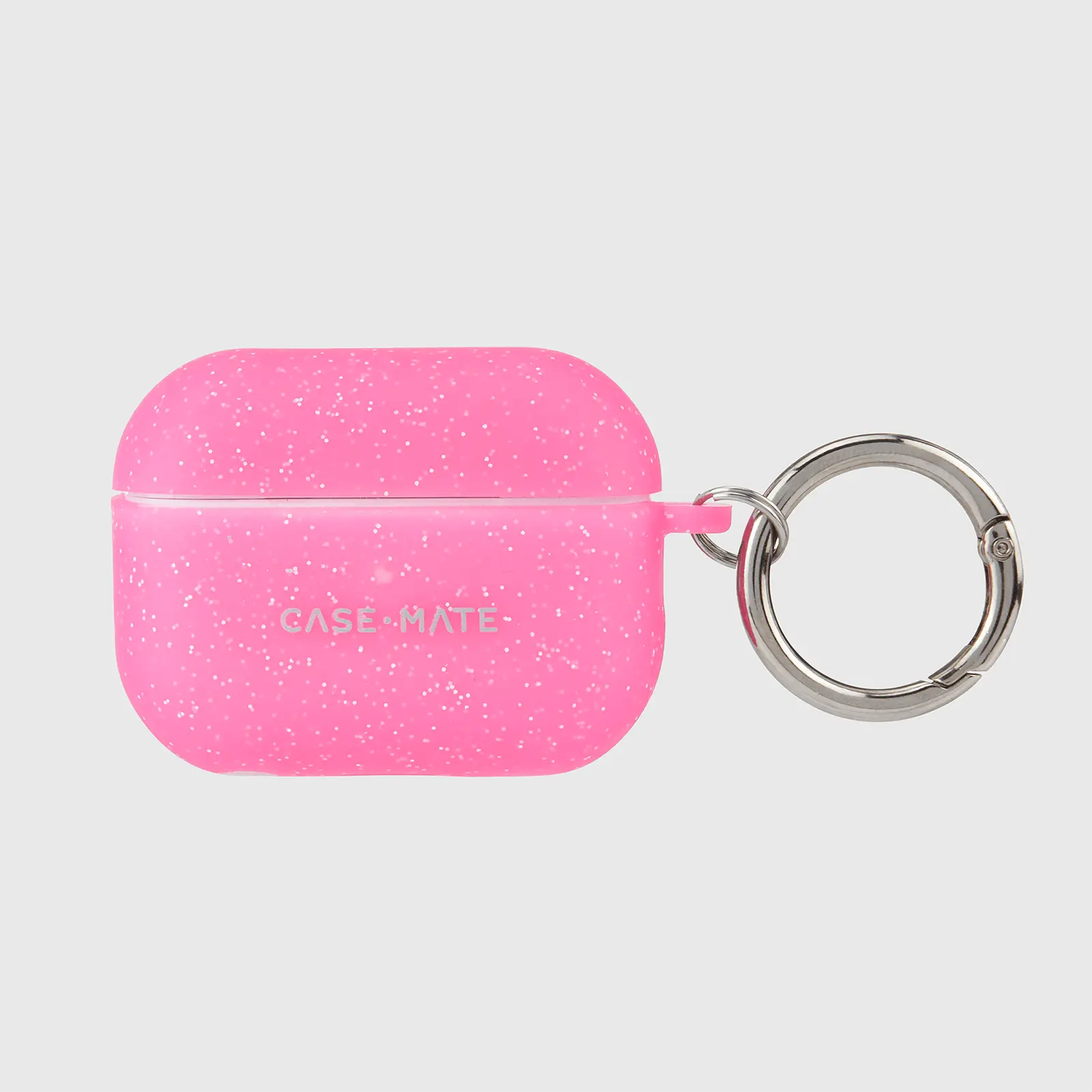 Gelli Pink Sparkle Earphone Protective Cover, Fashionable Earbuds Case for AirPods Pro 1-2, Sparkle Detail Adds Glam