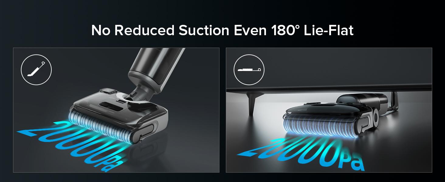 Roborock F25 ACE Wet Dry Vacuum Cleaner, 194°F Hot Air Flash Drying Electric Mop, Cordless, with Zero Tangle, 180° Lie Flat #TikTokShopBlackFriday #TikTokShopCyberMonday