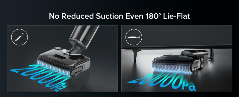 Roborock F25 ACE Wet Dry Vacuum Cleaner, 194°F Hot Air Flash Drying Electric Mop, Cordless, with Zero Tangle, 180° Lie Flat #TikTokShopBlackFriday #TikTokShopCyberMonday