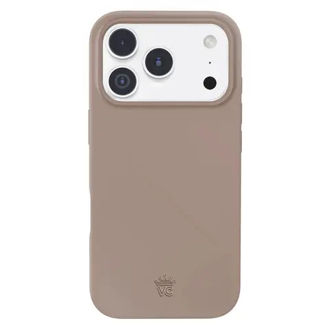 Velvet Caviar Cashmere Taupe Soft-Touch Cellphone Case for Women - Comfy Hold, Shockproof Drop Protector, Magnetic MagSafe-Ready, TPU Bumper - Fits iPhone 15 Plus, 16, 17, 18 Series & More Mobile Accessories