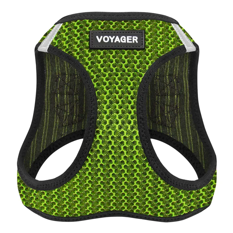 Voyager Step-In Air Dog Harness No Pull - Breathable All Weather Mesh, Lightweight Adjustable Vest for Small Medium Dogs - Reflective, Triple Security, Easy Step-In Design by Best Pet Supplies
