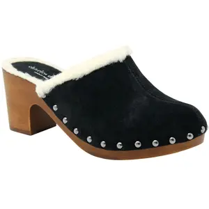 Charles David Suede Mules - Livid