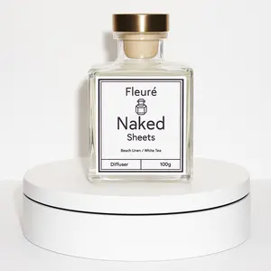 Naked Sheets Diffuser – Light & Fresh Transparent Edition | Fleuré