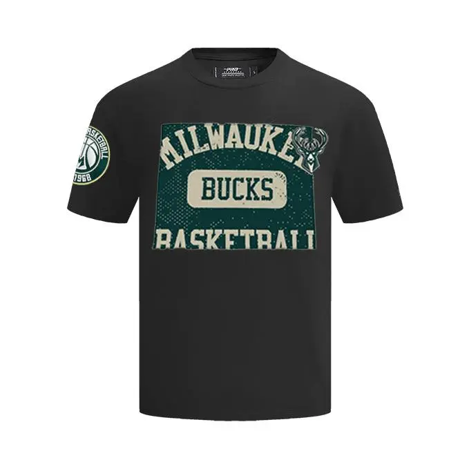 Pro Standard Made To Play Black Milwaukee Bucks T-Shirt