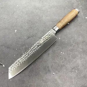 Damascus Steel Kitchen Knife - Ultra Sharp & for Home Use, Ideal for Slicing Meat and Vegetables, Designed for Comfort​