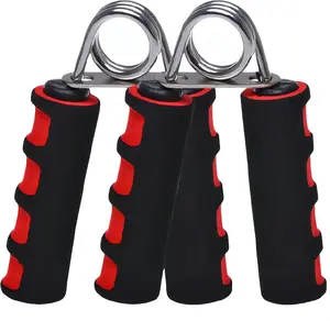 Grip Strengthener Set - 2 Soft Foam Hand Exercisers for Arthritis Relief Carpal Tunnel Strength Training Portable for Men Women Home Office Travel Rehab Tendonitis Stress Relief
