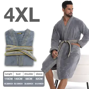 Luxury Gold Thread Bathrobe, Bathing, Thick Warm Knee-Length, Quick-Dry Absorbent, Spa & Hotel Use, Unisex, Christmas Halloween Gift