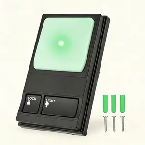 Upgrade Multi-Function Garage Door Opener Switch, Replacement Wall Button Control Panel for Liftmaster, Easy Push Keypad with Enhanced Compatibility, Durable Push Switch for Garage Door Opener Systems