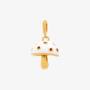 Harper Enamel Mushroom Statement Charm