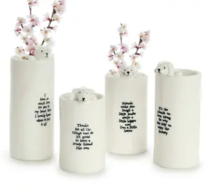 Friendly Animal Mini Vase