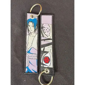 Naruto- Anime Embroidery Keychain